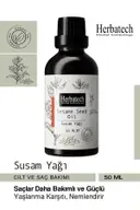 Susam Yağı 50ml Saç Bakımı Ve Cilt Bakımı Etkili