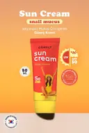 Kore Salyangoz Mukus Özü Içeren Spf 50 Pa Güneş Kremi Snail Mucus Sun Cream 50 ml