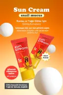 Kore Salyangoz Mukus Özü Içeren Spf 50 Pa Güneş Kremi Snail Mucus Sun Cream 50 ml
