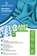 Mikrofiber 3' lü Temizlik Bezi