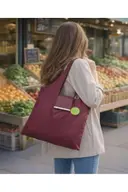 Loopsi Capsule Şık Katlanabilir Alışveriş ve Market SPOR PLAJ Çantası