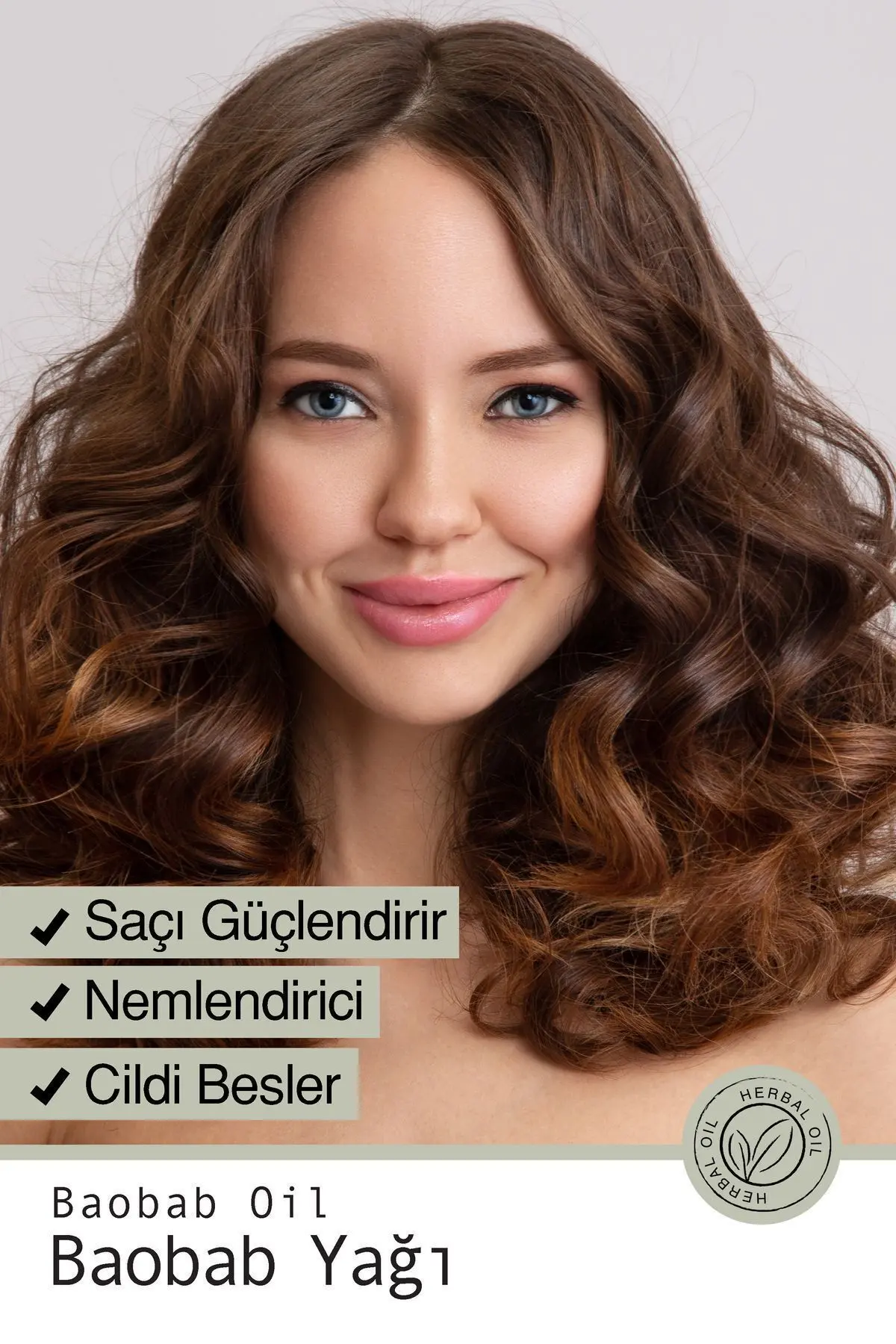 Baobab Yağı 20ml Nemlendirici Yağ Saç Bakımı Cilt Bakımı Etkili