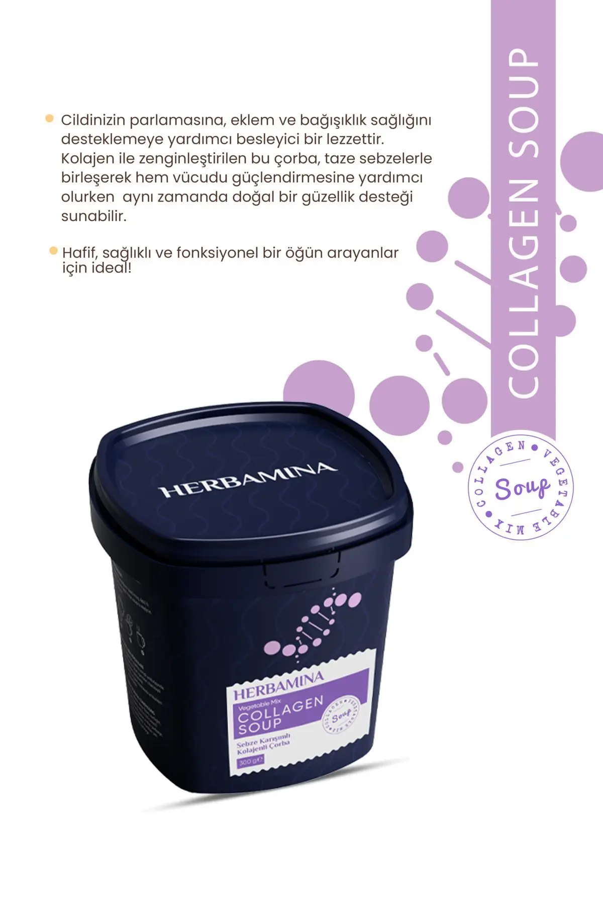 Sebze Karışımlı Kolajenli Çorba - 300 gr