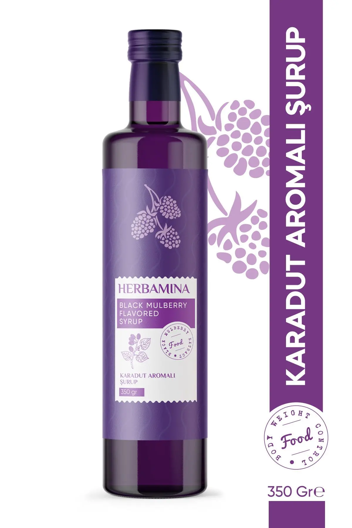 Karadut Aromalı Şurup 350 gram