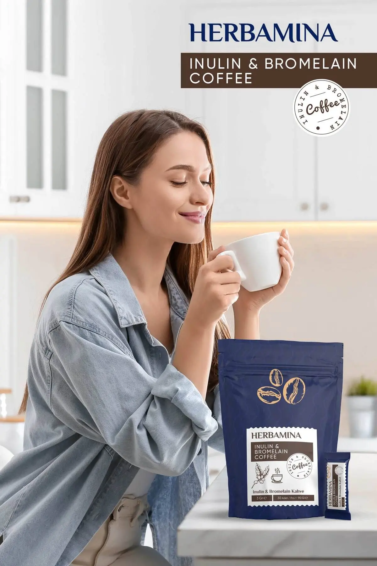 Inülin Ve Bromelain Coffee - 90gr