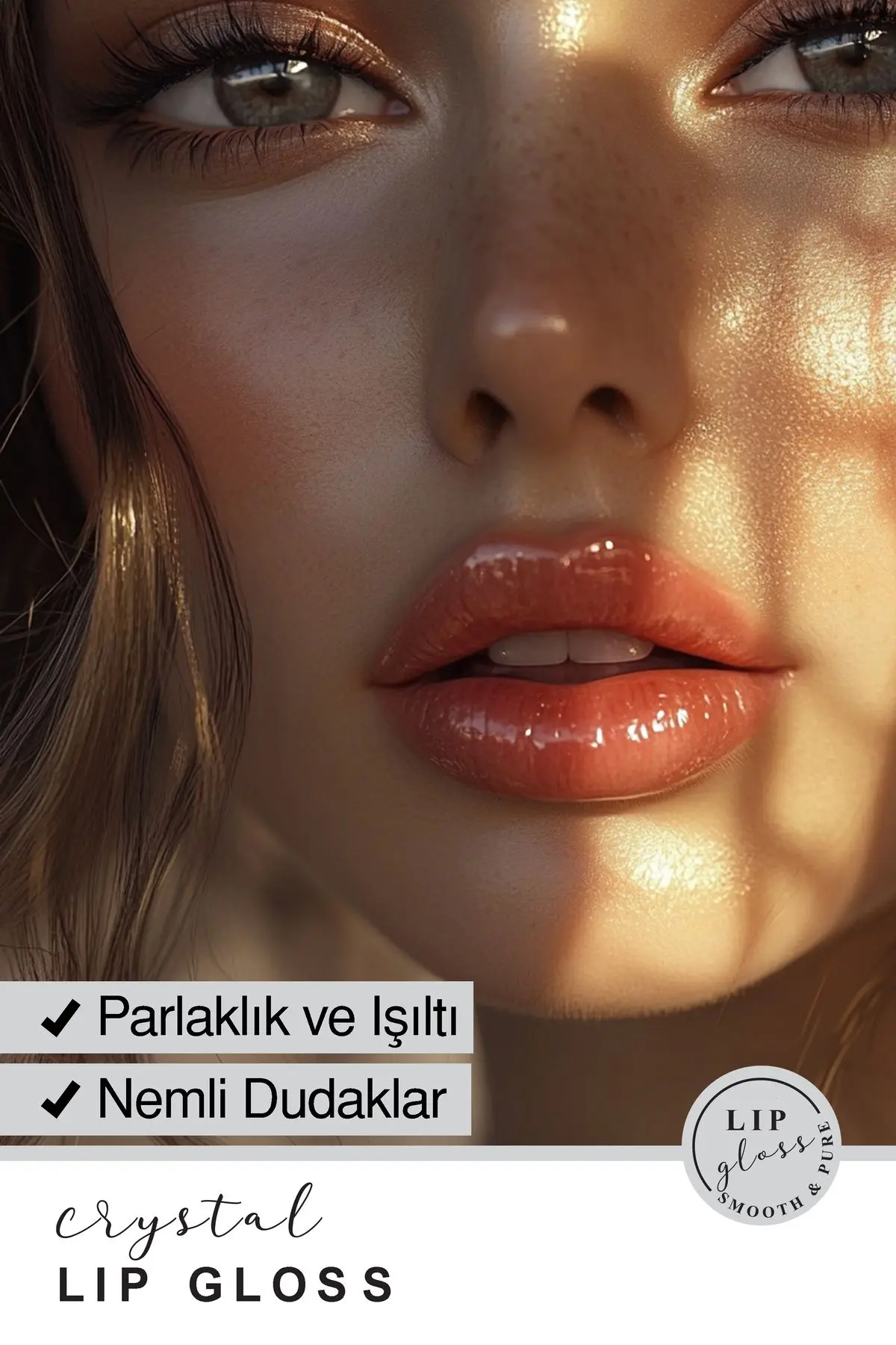 BERRY RED CRYSTAL LIPGLOSS