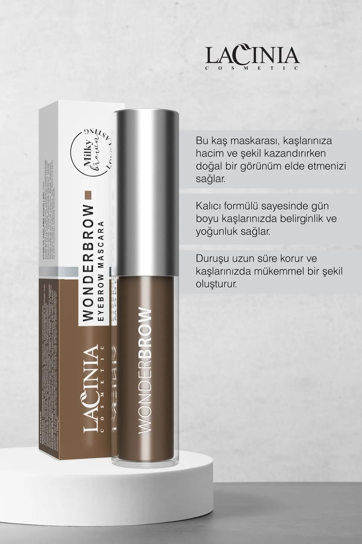 Wonderbrow Milky Brown Mascara 5 ml