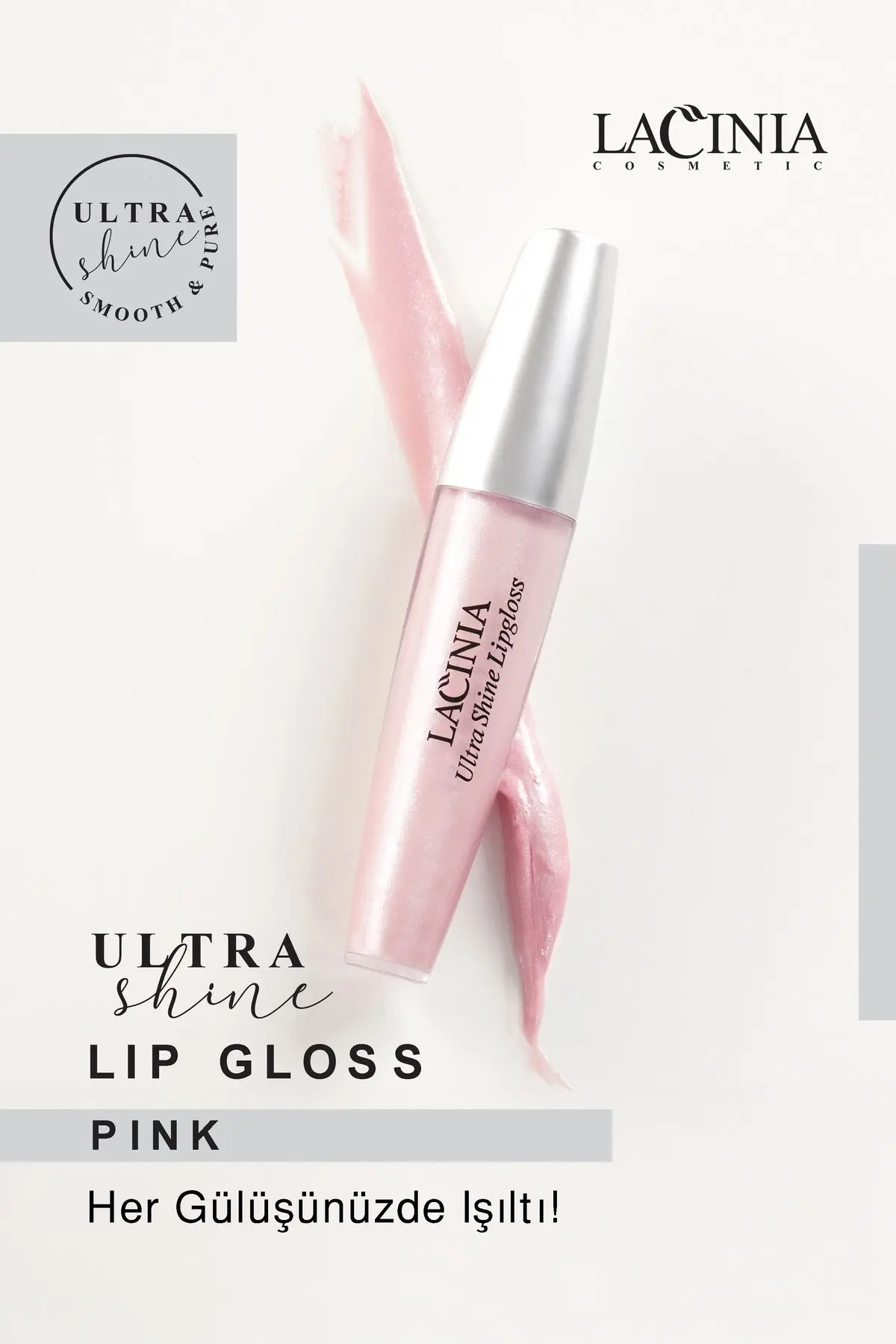Pink Ultra Shine Lipgloss 10 Ml