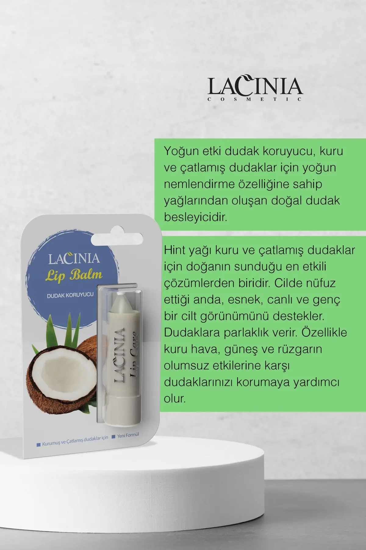 Bitkisel Dudak Koruyucu Sade Lip Balm