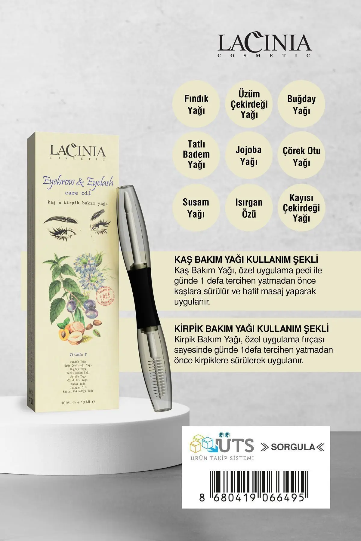 Kaş & Kirpik Bakım Yağı 20 Ml