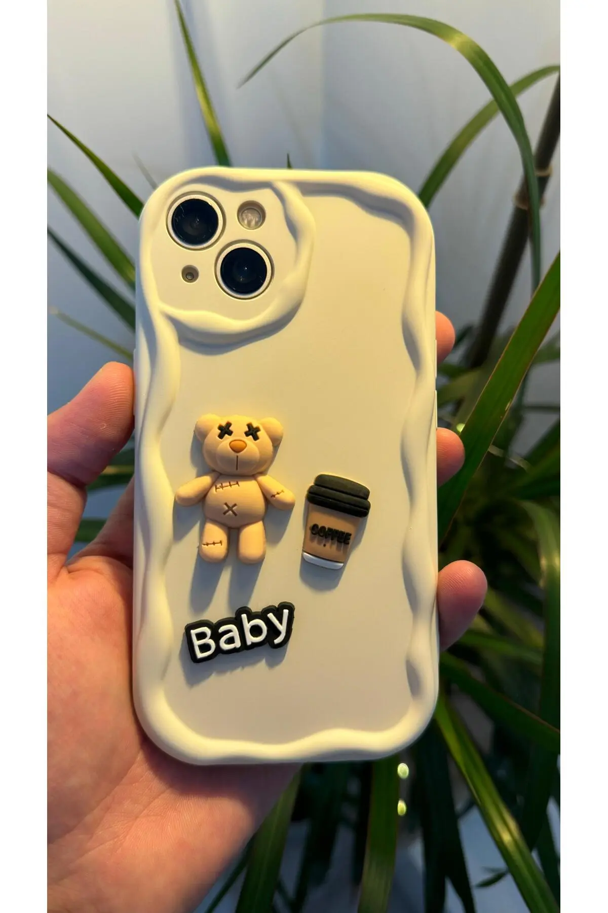 İPhone 13 Uyumlu Ayıcık Kılıf