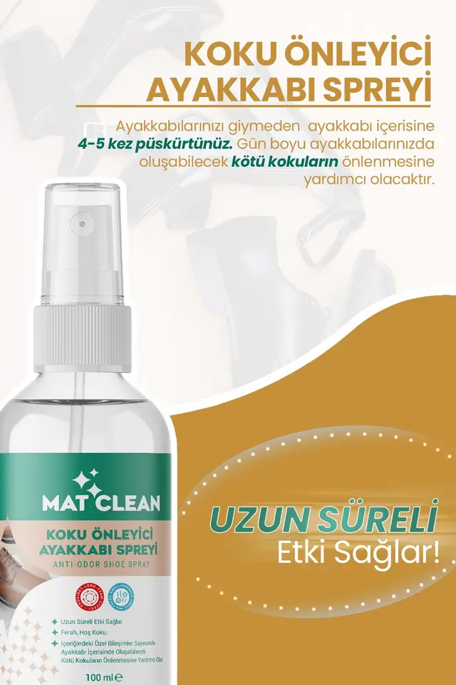 Ayakkabı Koku Giderici 100ml