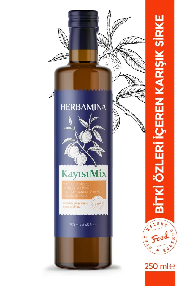 Kayısı Mix Sirke 250ml