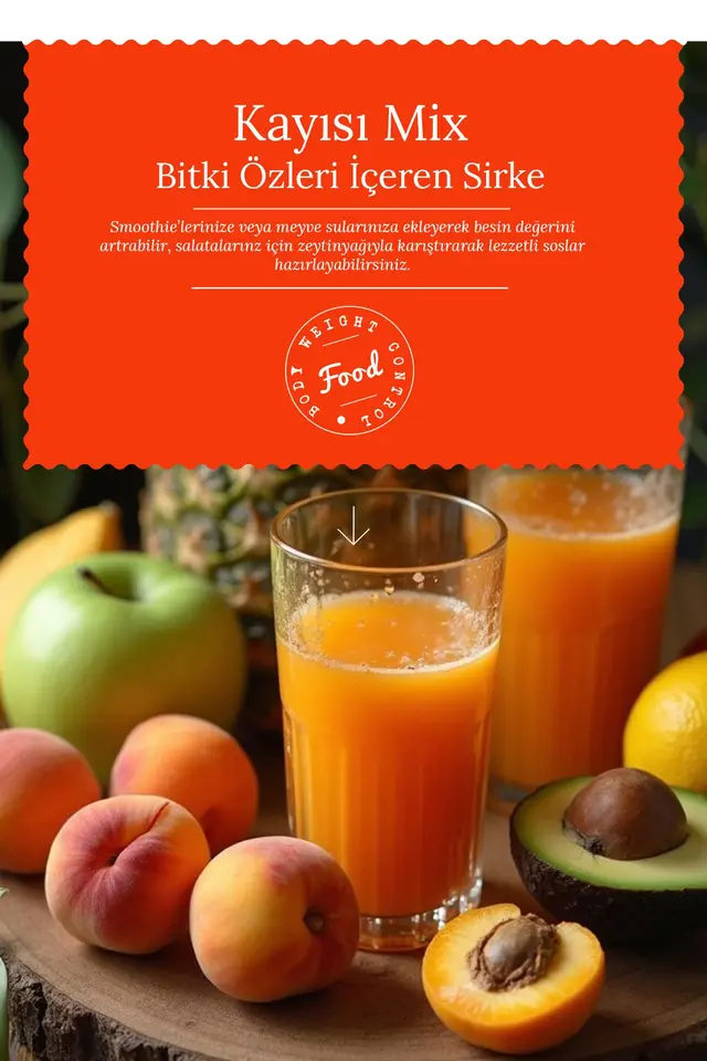 Kayısı Mix Sirke 250ml