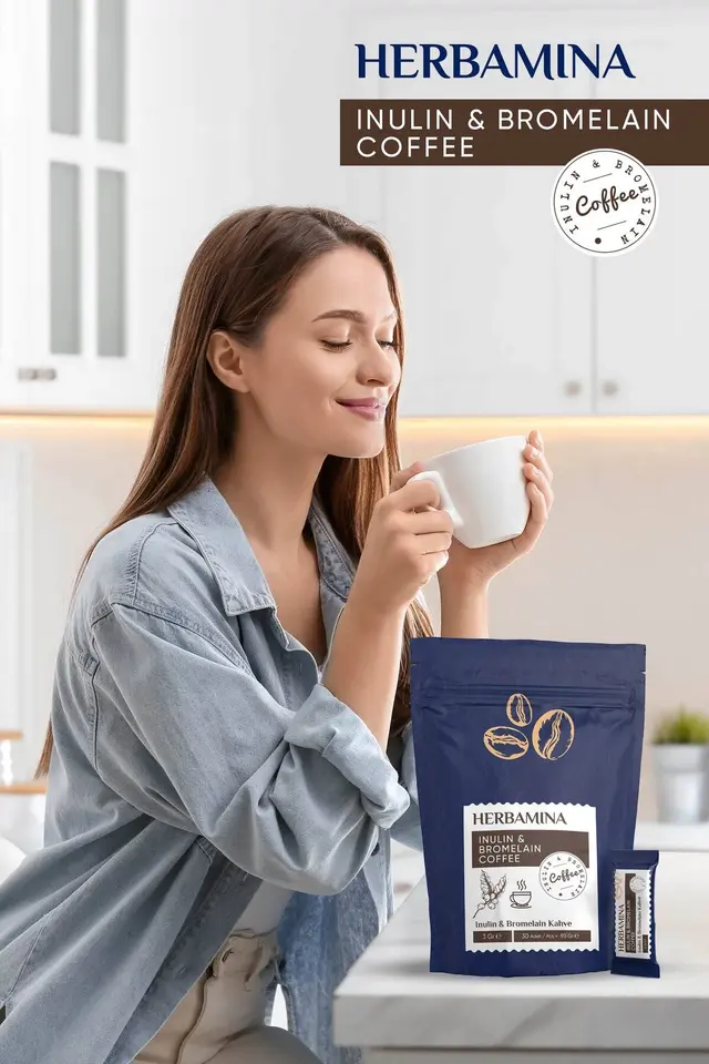 Inülin Ve Bromelain Coffee - 90gr