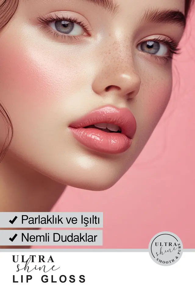 Pink Ultra Shine Lipgloss 10 Ml