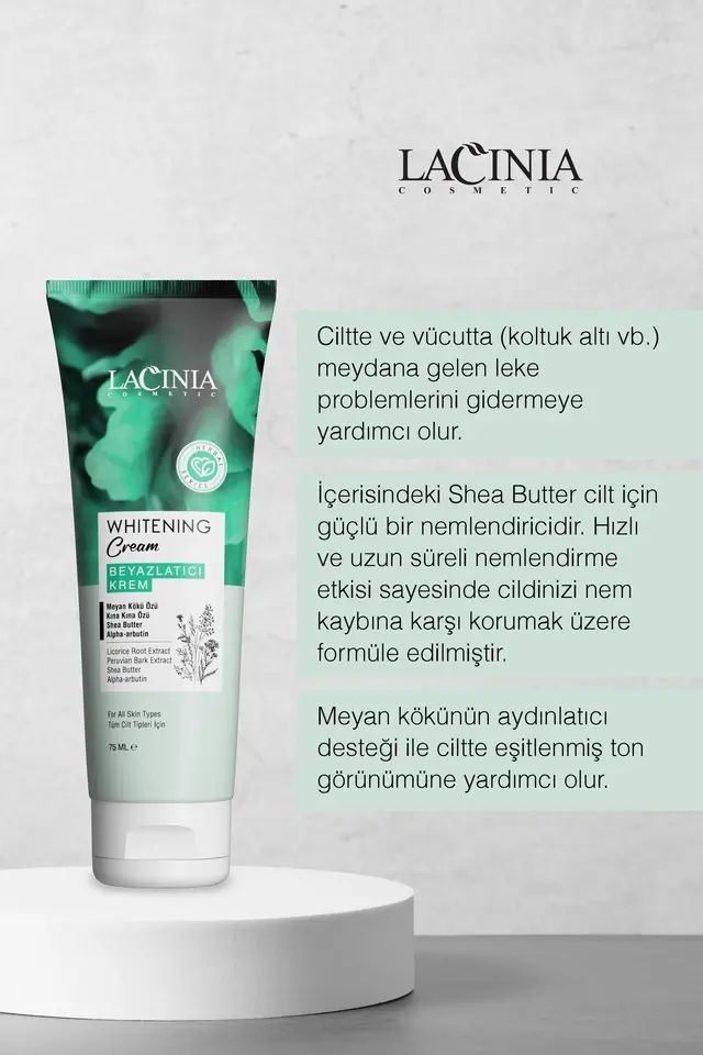 Beyazlatıcılı Ve Kararma Karşıtı Cilt Bakım Kremi 75ml