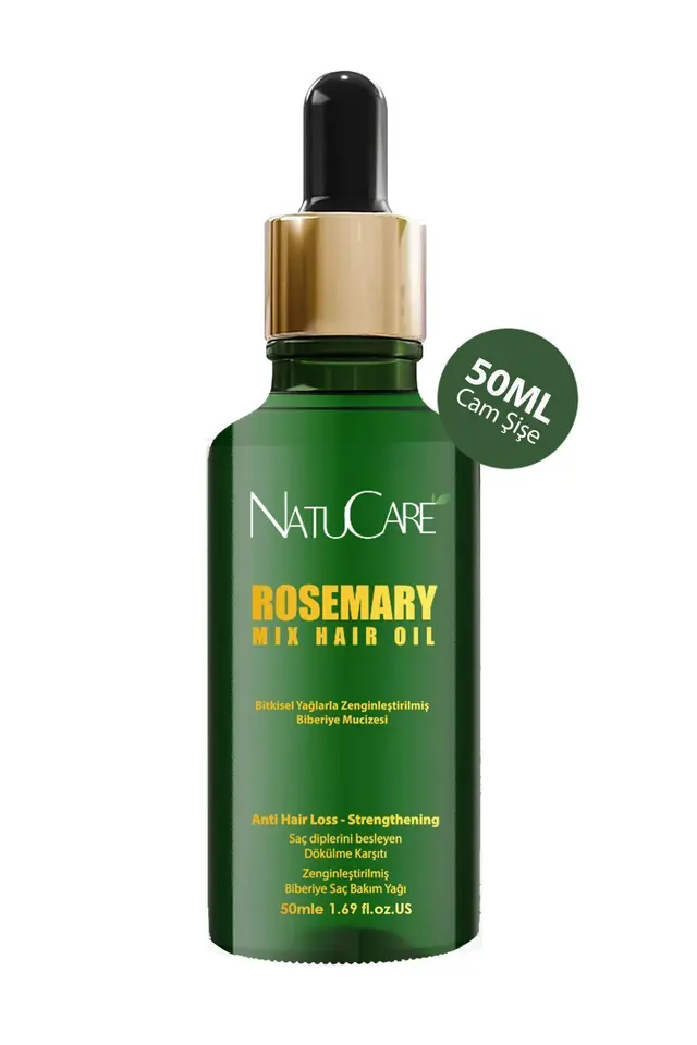 Biberiye Yağı Complexi Saç Dökülmesi Ve Yıpranmış Saçlar Için Hızlı Uzatma Etkili Saç Bakım Yağ 50ml