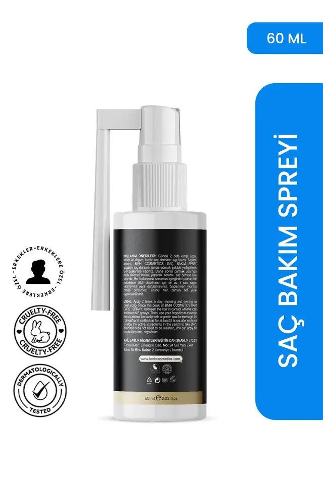 Dökülme karşıtı Saç Bakım Spreyi 60x2 Ml ( Procopil %3 + Biotin + Saw palmetto + Ginseng )