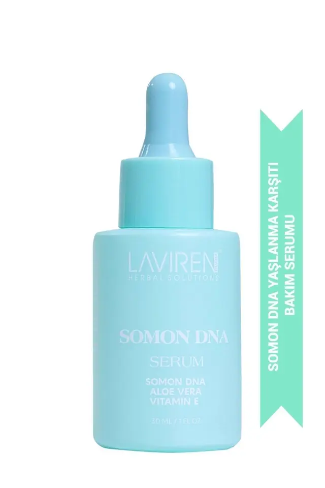 Somon Dna Yaşlanma Karşıtı & Nemlendirici Serum Vitamin E Ve Aloe Vera Özü 30 ml