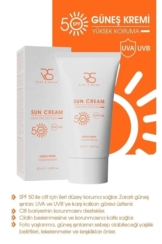 Güneş Kremi Spf 50+ - 50 Ml