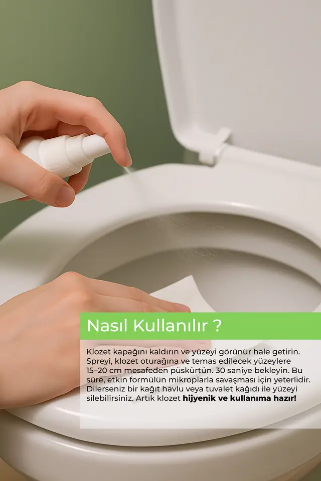 Klozet Hijyen Spreyi 50 ml