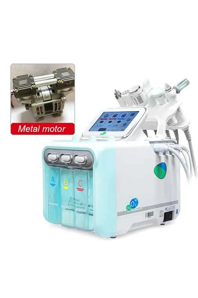 Led Maskeli & Yüksek Frekanslı Hydrafacial 8in1